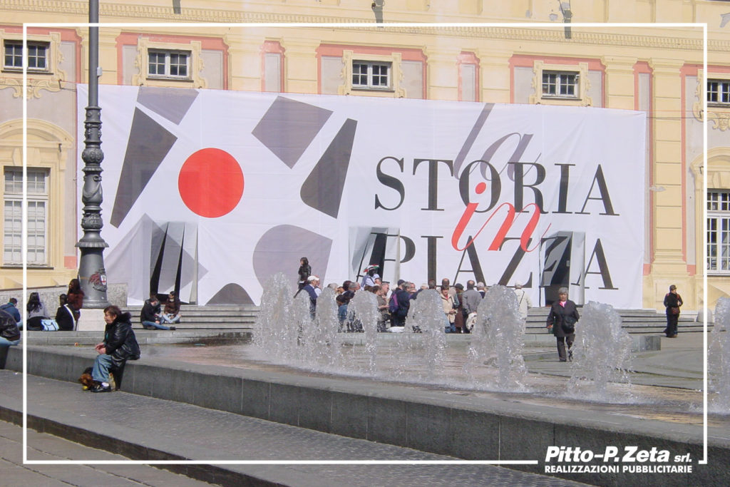 Allestimento Palazzo Ducale, Genova. Storia in Piazza.