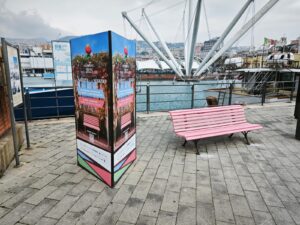 Totem trifacciale per Euroflora 2025